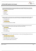 ATI Renal MC Questions and answers