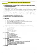 Nurs226 Exam 2 Study Guide- Fundamentals 