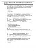 Chapter 57: Drug Therapy for Attention Deficit Hyperactivity Disorder and Narcolepsy Test Bank For Abrams' Clinical Drug Therapy: Rationales for Nursing Practice 12th Edition, Geralyn Frandsen