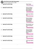 ACLS Pre-Course Self-Assessment