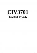 CIV3701 EXAM PACK 2023