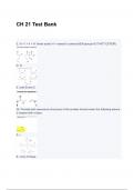 Test Bank For Organic Chemistry  Questions & Answers 12th Edition by T. W. Graham Solomons, Craig B. Fryhle, Scott A. Snyder (A+ GRADED)