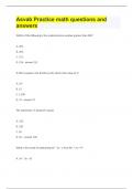 Asvab Practice math questions and answers.