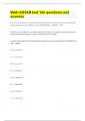 Math-ASVAB test| 144 questions and answers.