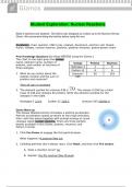 Student Exploration Nuclear Reactions.