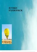 ICT2621 EXAM PACK