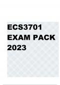 ECS3701 EXAM PACK 2023