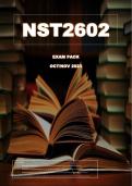 NST2602 - Updated Exam Pack (2024) Oct/Nov [A+ Guaranteed]