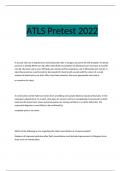 ATLS Pretest 