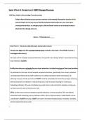 NR451 Assignment Week 6 EBP Change Process FORM Tiffany Barone EBP Process Form