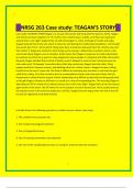 NRSG 263 Case study: TEAGAN'S STORY  Case study: TEAGAN'S STORY Teagan is a 21-year-old woman and living with her partner, Amita. Teagan and Amita have been together for 15 months; their relationship is volatile, and they have separated several time