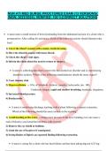 NGN ATI MED SURGE PROCTORED EXAM (13 VERSIONS) (NEW, 2023/2024), VERIFIED, 100 % CORRECT SOLUTIONS