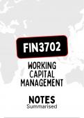 FIN3702 NOTES.