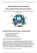 Ace Your Adobe AD0-E307 Exam On the First Try - Prepare with Actual AD0-E307 Questions