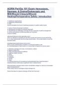 AORN PeriOp 101 Exam Hemostasis, Sponges, & Drains/Endoscopic and MIS/Wound Closure/Wound Healing/Perioperative Safety: Introduction