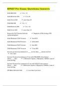 BUNDLE::: RPSGT EXAMS - REGISTERED POLYSOMNOGRAPHIC TECHNOLOGIST