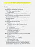 Portage Learning NURSING BS 231 PATHOPHYSIOLOGY EXAM 5