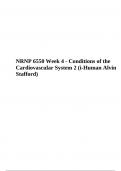 NRNP 6550 Final Exam Questions and Answers Latest Updated | NRNP 6550 Final Exam Questions and Answers Latest | NRNP 6550 Week 7 Exam Conditions of the Renal and Genitourinary Systems (2023/2024) & NRNP 6550 Week 4 - Conditions of the Cardiovascular Syste