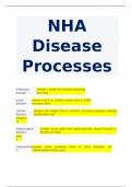 NHA DISEASE PROCESSES