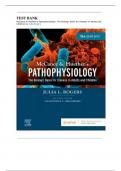 TEST BANK PATHOPHYSIOLOGY 9TH EDITION MCCANCE 2023