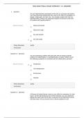 NSG 6020 FINAL EXAM VERSION 1 A+ GRADED.