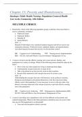 Chapter 33: Poverty and Homelessness Stanhope: Public Health Nursing: Population-Centered Health Care In The Community, 10th Edition