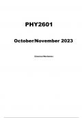 PHY2601ExamOctNov2023