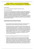 NR 507 WEEK 3 CASE STUDYWITH VERIFIED  ANSWERS,CITATION AND REFERENCES GRADED A+