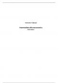 Instructor’s Manual  Intermediate Microeconomics Ninth Edition    Instructor’s Manual by Hal R. Varian    Answers to Workouts by Hal R. Varian and Theodore C. Bergstrom