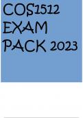 COS1512 EXAM PACK 2023