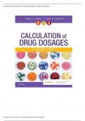 Test Bank For Calculation of Drug Dosages 11th Edition by Sheila J. Ogden, Linda Fluharty Chapter 1-19 | Complete Guide