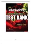 Test Bank For Porth's Pathophysiology Concepts of Altered Health 10th Edition,Complete Guide