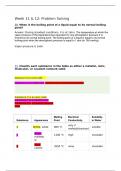 CHEM133 Week 11 and 12 Problem Solving