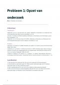 22/23 Uitgebreide samenvatting Criminologie - Methoden en Technieken I -  (Tentamencijfer: 9) - Alleen stof uit onderwijsgroepen 