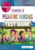  Wong's Nursing Care of Infants and Children 10th Edition by Hockenberry-Test Bank