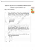 TEST BANK PHARMACOLOGY CLEAR AND SIMPLE - A Guide to Drug Classifications and Dosage Calculations By Cynthia Watkins ISBN- 9780803666528 | Complete Guide 2022/23