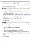 BIOL250 Week 16 Cumulative Final Exam (Spring)