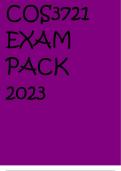 COS3721 EXAM PACK 2023