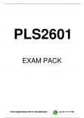 PLS2601 EXAM PACK 2023