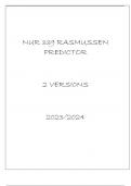 NUR 339 RASMUSSEN PREDICTOR 2 VERSIONS 20232024