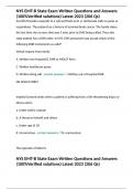 NYS EMT-B State Exam Written Questions and Answers (100%Verified solutions) Latest 2023 (206 Qs)