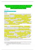 Case Study 10 Hypovolemic Shock The wife of C.W. 70-year-old man, brought him to the emergency Latest Update Already Passed