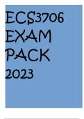 ECS3706 EXAM PACK 2023