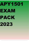 APY1501 EXAM PACK 2023