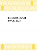 ECS3702 EXAM PACK 2023