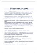 NR 602 COMPLETE EXAM