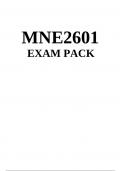 MNE2601 EXAM PACK 2023