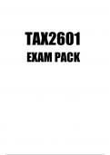 TAX2601 EXAM PACK 2023