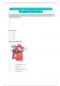 TEAS VII Practice Test Updated Version Pass At Your First Attempt Guaranteed A+