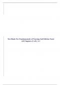 Test Bank for Physical Examination and Health Assessment 8th Edition by Carolyn Jarvis All chapters(1-32) Newest version 2023